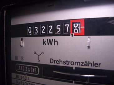 Der Stromzähler rattert - zugunsten von Vattenfall (Foto Daniel Buchholz)